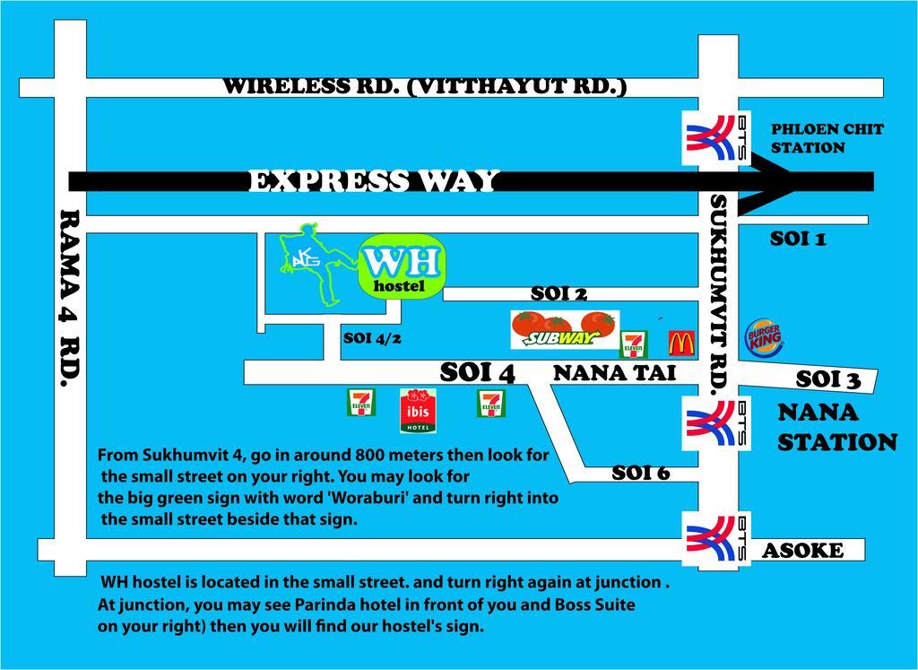 Wh Hostel กรุงเทพมหานคร ภายนอก รูปภาพ